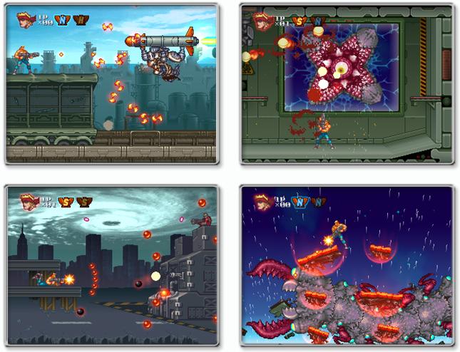 Retro-rich Contra Rebirth Konami Codes WiiWare May 12