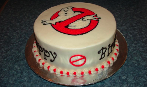 ghostbusters cake