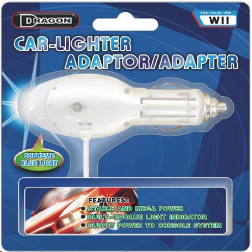 Wii car lighter
