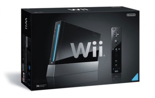 Black Wii box
