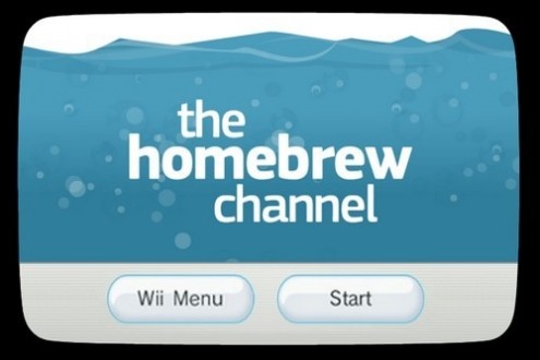 The Homebrew Channel Wii
