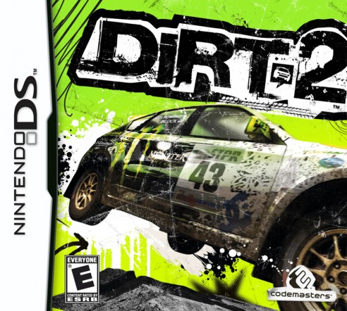 DiRT 2 Box Art - DS - Rated E