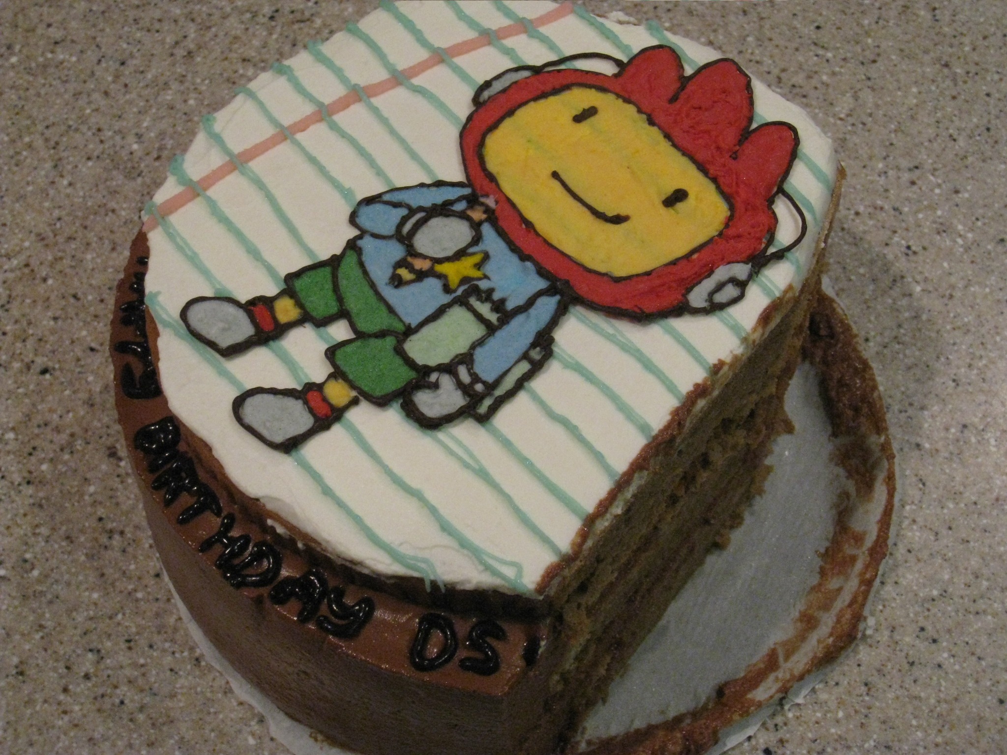Sweet Power Up - Scribblenauts Cake
