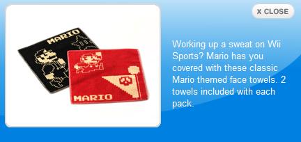 Mario Sweat Rags
