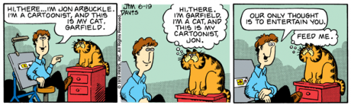 First Garfield ever