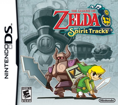 Zelda Spirit Tracks Box Art