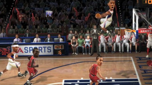 NBA Jam Wii screen