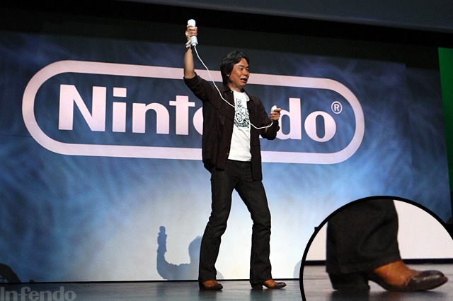 A closer look: Miyamoto's E3 boots are awesome