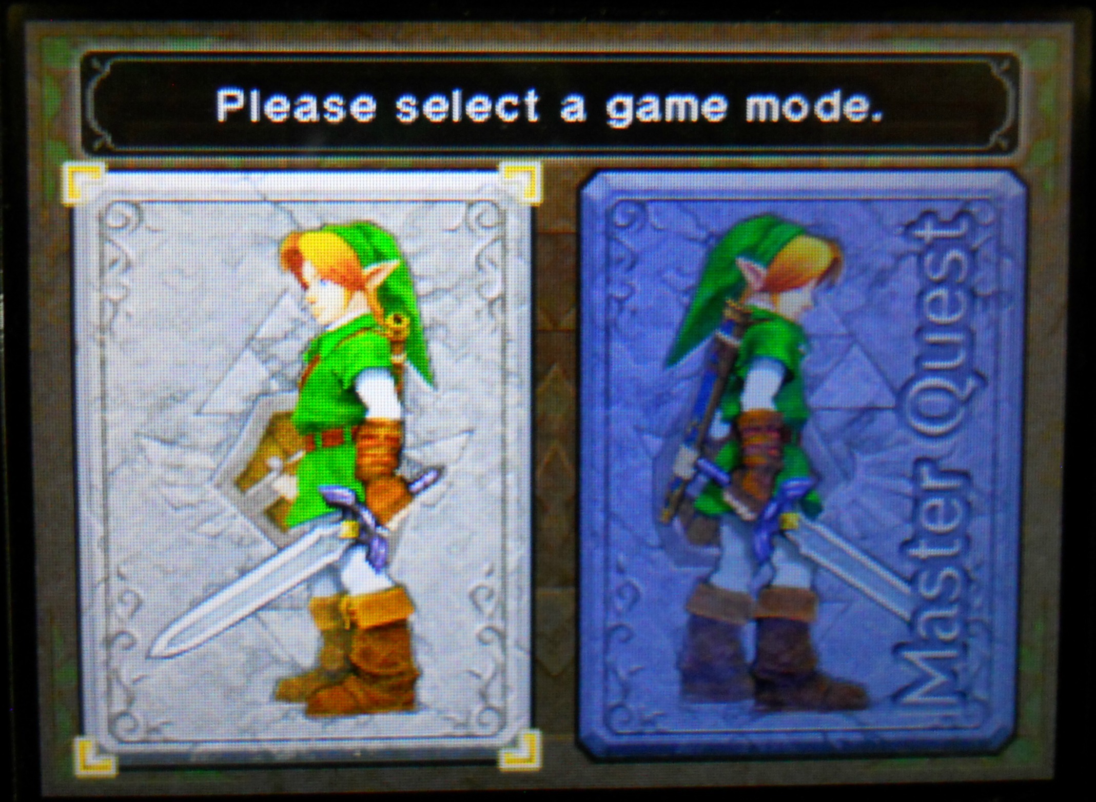 Ocarina of Time 3D Master Quest Select Infendo Nintendo News, Review