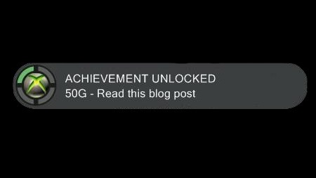 Achievement Unlocked! 
